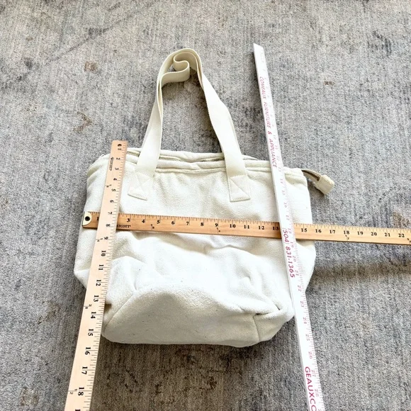 Stoney Clover Lane Bucket/Tote/Shoulder Bag Terry Cloth Trendy Functional - Picture 6 of 7